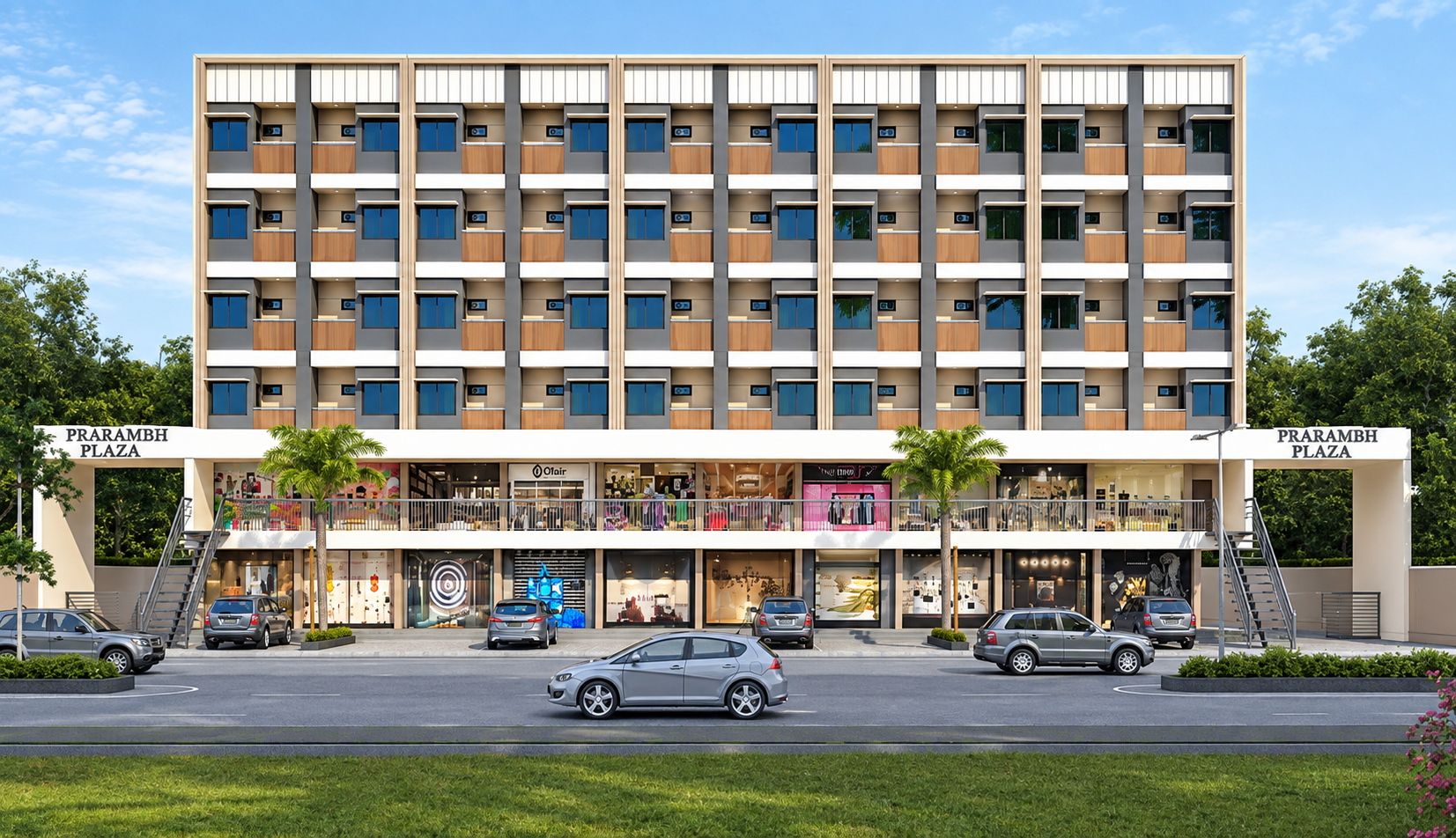 Prarambh Plaza — Architecture